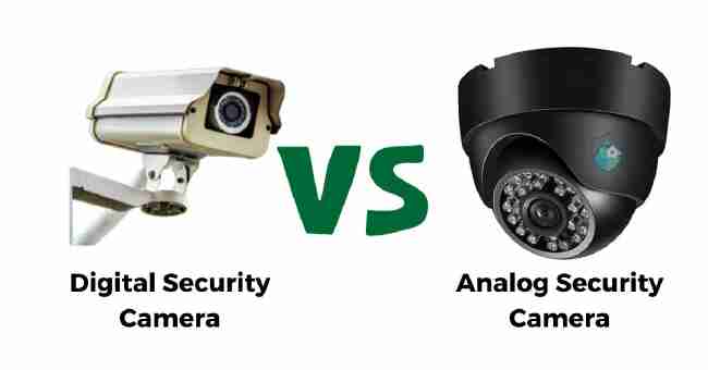 Digital Security Camera vs Analog