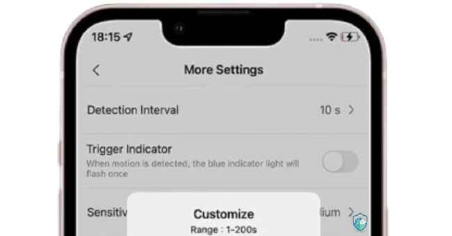 Aqara motion review: Aqara motion settings