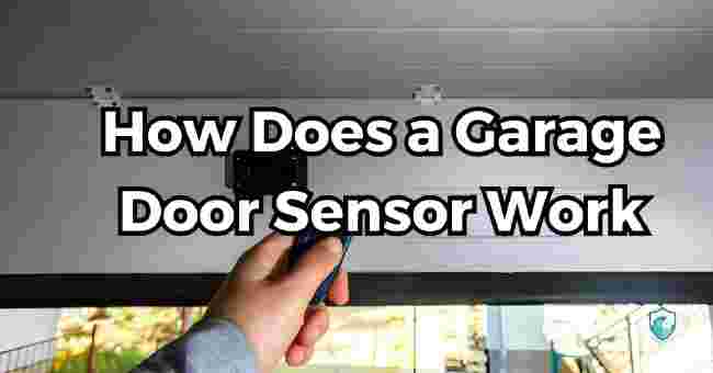 How does a garage Door sensor work